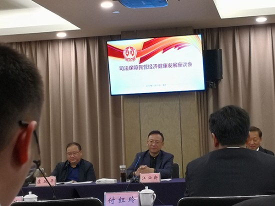全國(guó)人大代表、方大集團(tuán)董事長(zhǎng)熊建明參加司法保障民營(yíng)經(jīng)濟(jì)健康發(fā)展座談會(huì)
