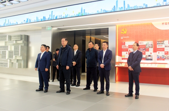 中共江西省委副書記、省長(zhǎng)葉建春一行考察方大集團(tuán)